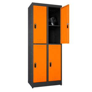 Armario para Capacete Guardia Duplo 04 Portas - Presto