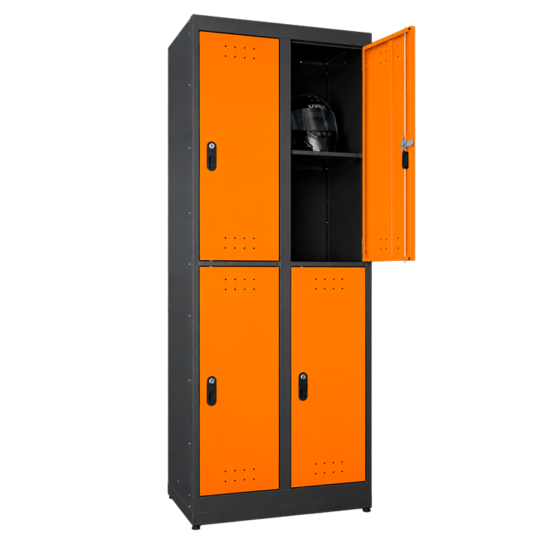 Armario para Capacete Guardia Duplo 04 Portas - Presto