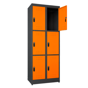 Armario para Capacete Guardia Duplo 06 Portas - Presto