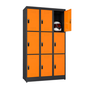 Armario para Capacete Guardia Triplo 09 Portas - Presto