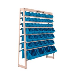 Estante Gav C/ 49 Gavetas Mistas Azul Presto